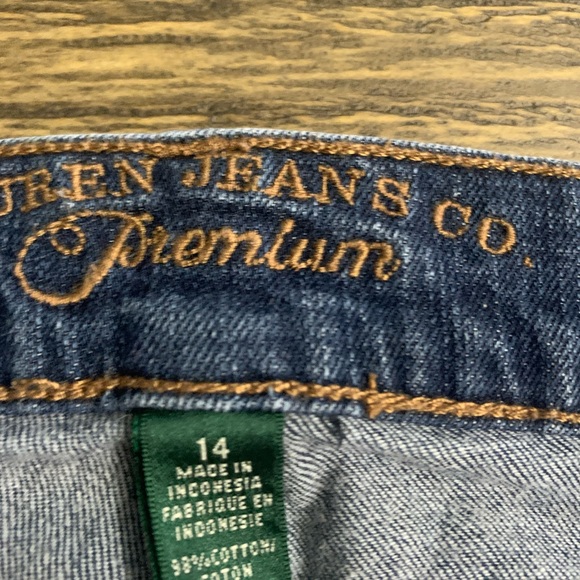 Ralph Lauren NWOT jeans size 14 - Picture 4 of 4
